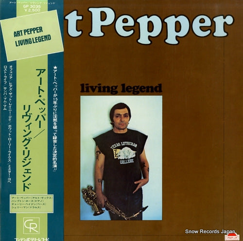 PEPPER, ART living legend GP3035