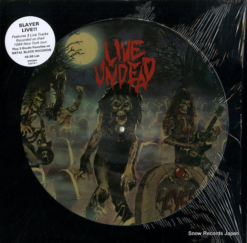 SLAYER live undead 72015-1