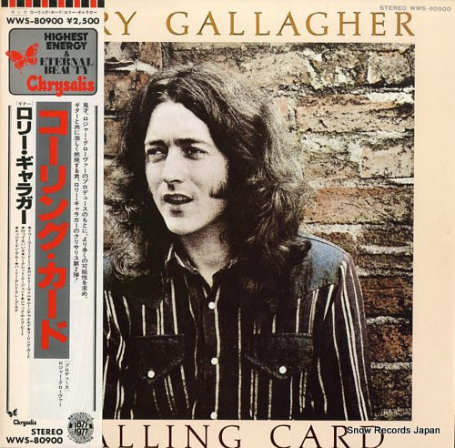 GALLAGHER, RORY calling card WWS-80900