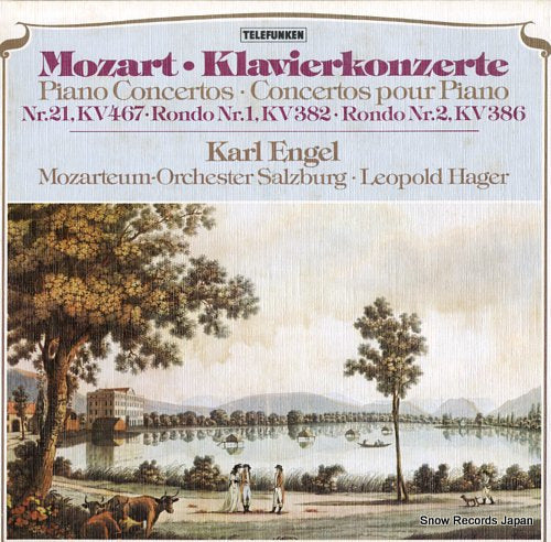 ENGEL, KARL mozart; piano concertos nr.21 6.42188AW