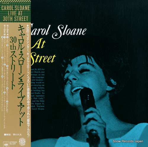 SLOANE, CAROL live at 30th street 25AP599