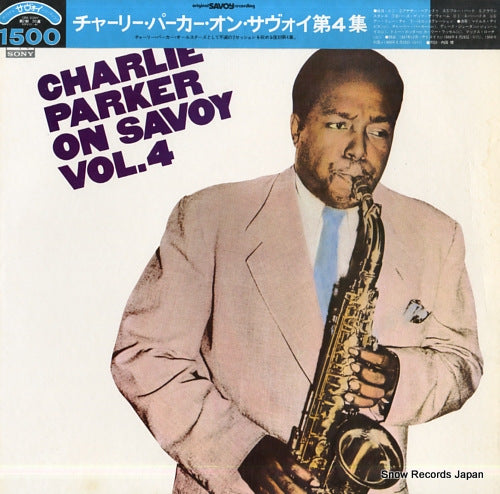 PARKER, CHARLIE charlie parke on savoy vol.4 SOPU24-SY