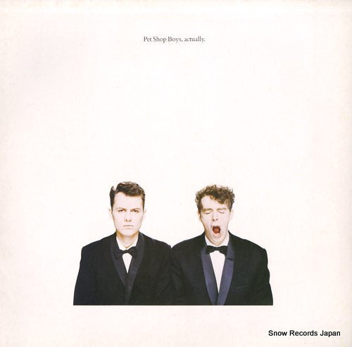 PET SHOP BOYS actually PCSD104