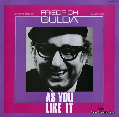 GULDA, FRIEDRICH as you like it ULS-3282-P