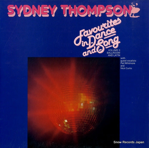 THOMPSON, SYDNEY favourites in dance and song VOC318