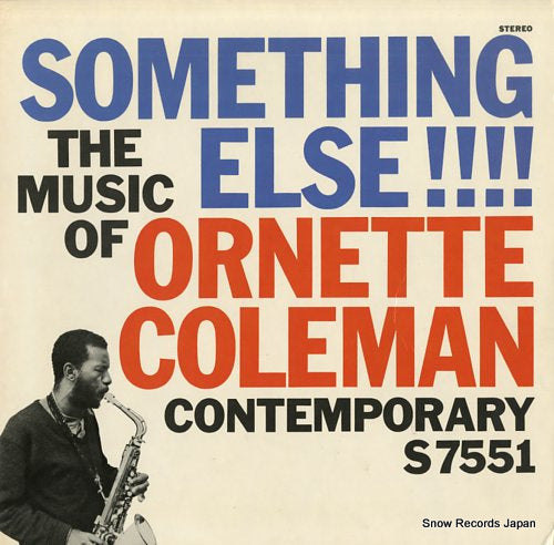 COLEMAN, ORNETTE something else! - the music of ornette coleman S7551