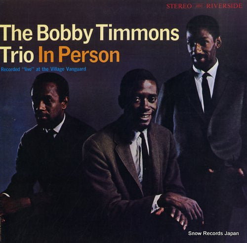 TIMMONS, BOBBY the bobby timmons trio in person SMJ-6110
