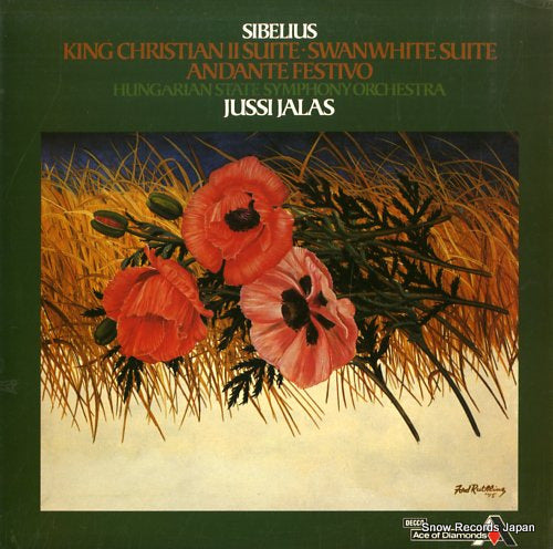 JALAS, JUSSI sibelius; king christian iisuite, swanwhite suite SDD506