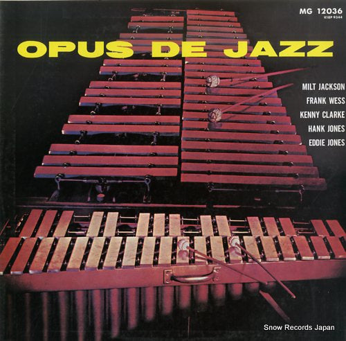 JACKSON, MILT opus de jazz K18P9344