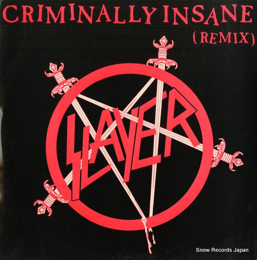 SLAYER criminally insane (remix) LONX133