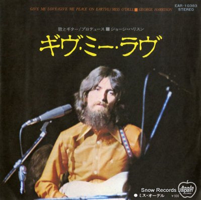 HARRISON, GEORGE give me love EAR-10383