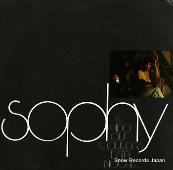 SOPHY te pido que te quedes esta noche LPV-1517