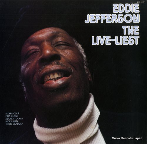 JEFFERSON, EDDIE the live liest GXH3507