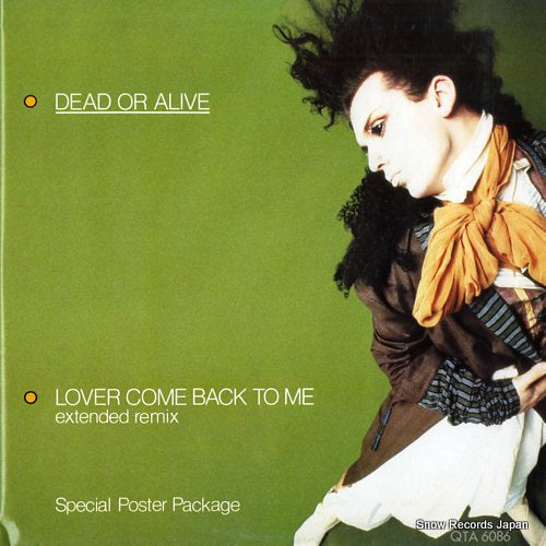 DEAD OR ALIVE lover come back to me QTA6086