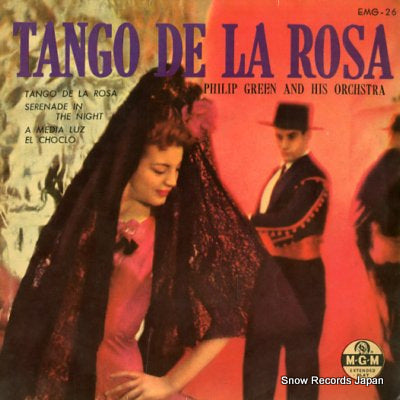 GREEN, PHILIP AND HIS ORCHESTRA tango de la rosa EMG-26
