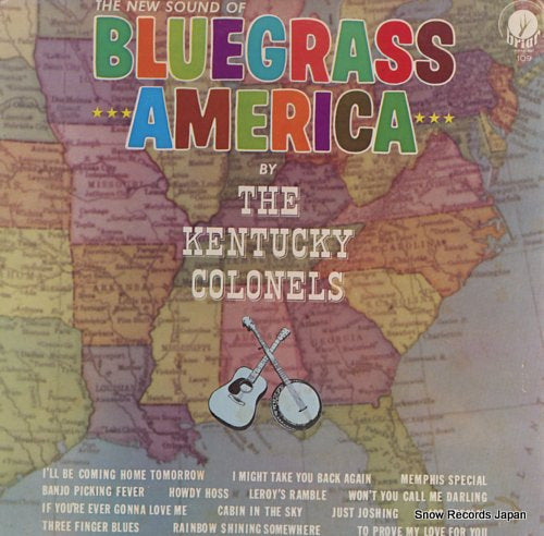 KENTUCKY COLONELS, THE bluegrass america M109 / LP-PC-109