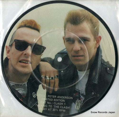 CLASH, THE talking to 'the clash' CLASH1