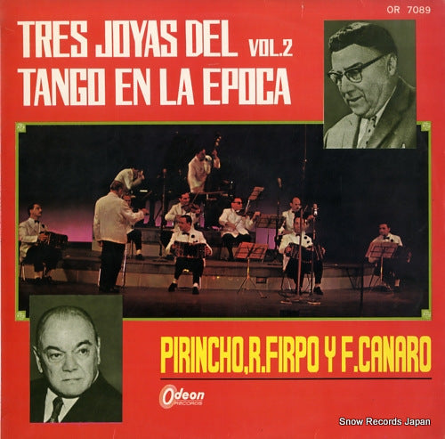 QUINTETO PRINCHO, R. FIRPO Y CANARO tres joyas del tango en la epoca vol.2 OR7089