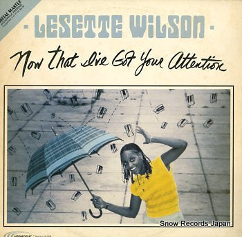 WILSON, LESETTE now that i've got your attention HF-9708-A