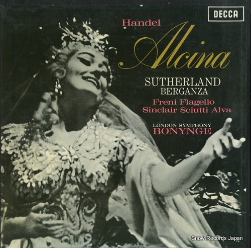 BONYNGE, RICHARD handel; alcina MET232-4