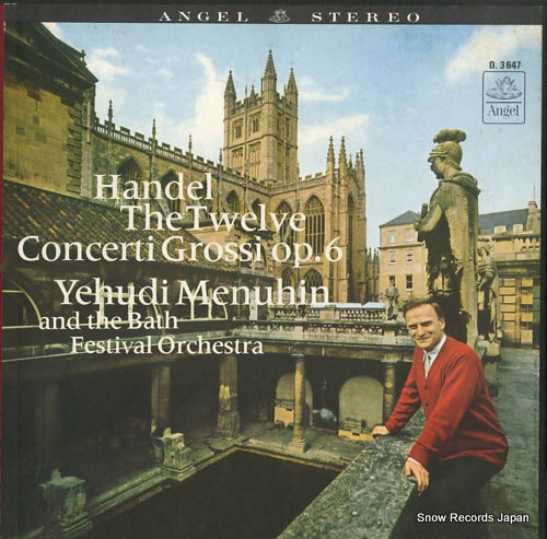 MENUHIN, YEHUDI handel; the twelve concerti grossi op.6 D.3647