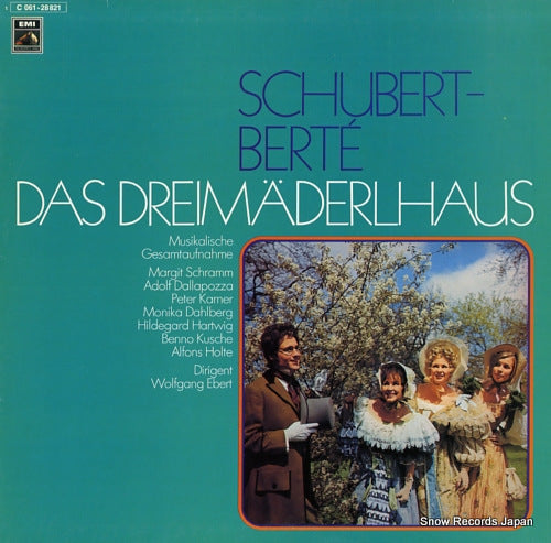 EBERT, WOLFGANG schubert-berte; das dreimaiderlhaus 1C061-28821