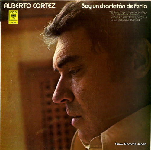 CORTEZ, ALBERTO soy un charlatan de feria HML-80312