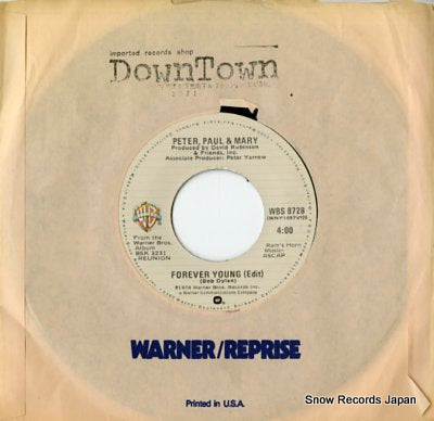 PETER, PAUL AND MARY forever young WBS8728