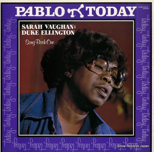 VAUGHAN, SARAH, AND DUKE ELLINGTON song book one MTF1610