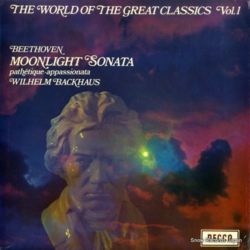 BACKHAUS, WILHELM beethoven; moonlight sonata SPA69