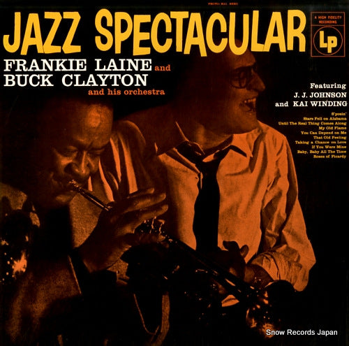 LAINE, FRANKIE, AND BUCK CLAYTON jazz spectacular SOPZ-22