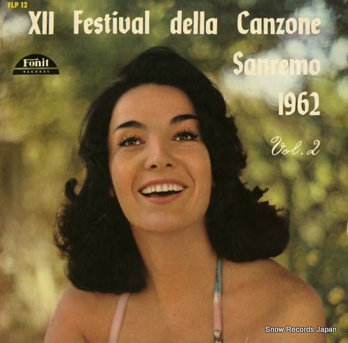 V/A xii festival della canzone sanremo 1962 vol.2 FLP12