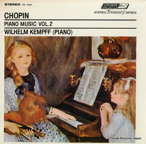 KEMPFF, WILHELM chopin; piano music vol.2 STS15039