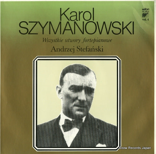 STEFANSKI, ANDRZEJ szymanowski; wszystkie utwory fortepianowe vol.4 LP046/4
