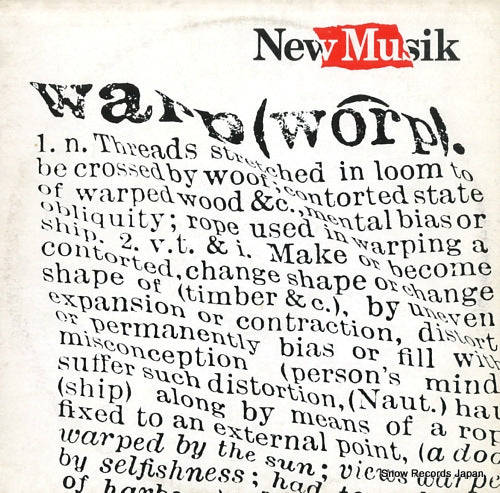 NEW MUSIK warp EPC85567
