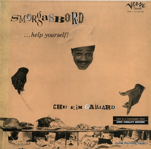 GAILLARD, SLIM smorgasbord help yourself / chef slim gaillard 23MJ3196