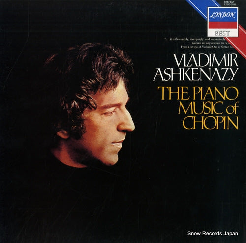 ASHKENAZY, VLADIMIR the piano music of chopin L25C-3038