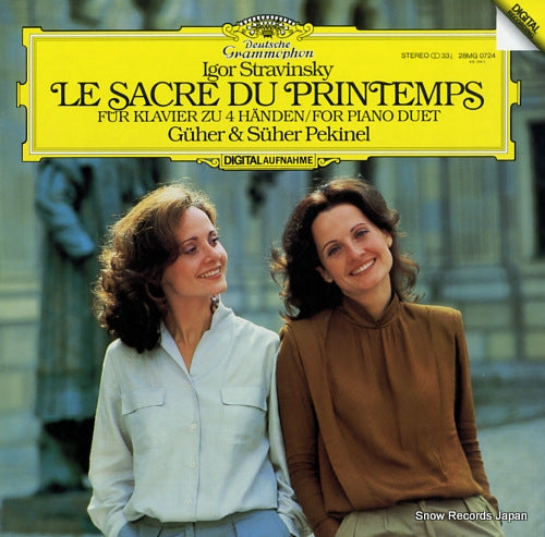 PEKINEL, GUHER AND SUHER stravinsky; le sacre du printemps 28MG0724