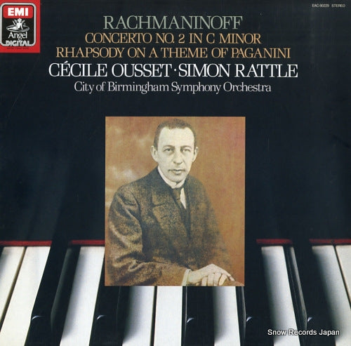 RATTLE, SIMON rachmaninoff; concerto no. 2 in c minor EAC-90229