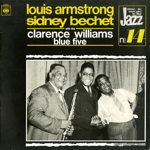 ARMSTRONG, LOUIS louis armstrong-sidney bechet with the clarence williams blue five 63092