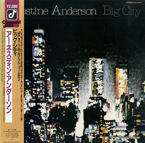 ANDERSON, ERNESTINE big city LCJ-2010