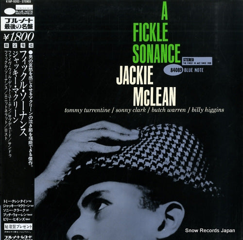 MCLEAN, JACKIE a fickle sonance K18P-9203