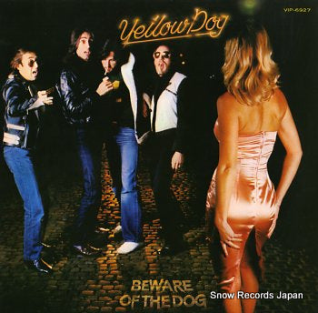 YELLOW DOG beware of the dog VIP-6927