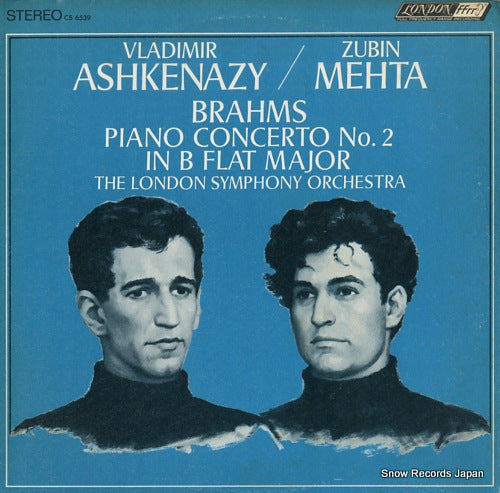 MEHTA, ZUBIN / VLADIMIR ASHKENAZY brahms piano concerto no.2 CS6539