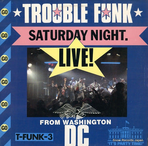 TROUBLE FUNK saturday night live from washington d.c. 90488-1-Y