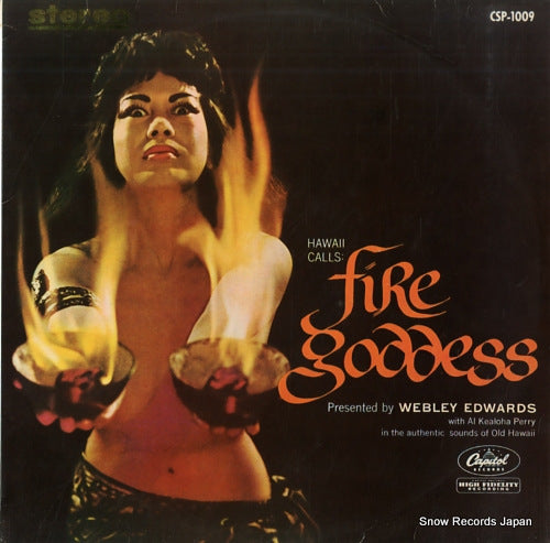 EDWARDS, WEBLEY hawaii calls: fire goddess CSP-1009