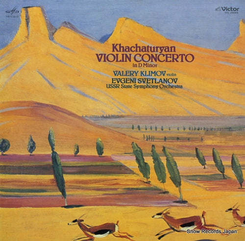KLIMOV, VALERY khachaturyan; violin concerto VIC-28084