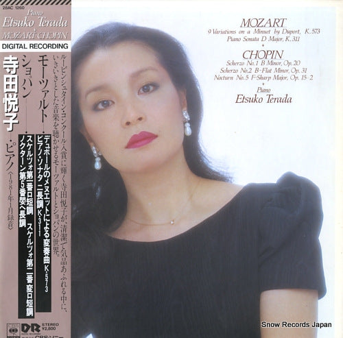 TERADA, ETSUKO mozart; 9 variations on a minuet by duport, k.573 28AC1260