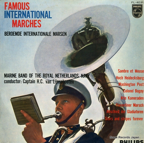 MARINE BAND OF THE ROYAL NETHERLANDS NAVY famous international marches FL-4031