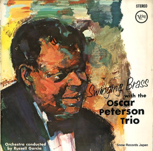 PETERSON, OSCAR swinging brass with the oscar peterson trio VLS-1042
